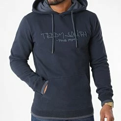 Le moins cher 👏 Sweat Capuche Siclass 10813636D Bleu Marine de Teddy Smith ✨ -Teddy Smith Soldes 2023 teddy smith 327794 10813636D 303J0 20220713T151137 03