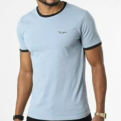 Vente flash ✔️ Tee 👕 Shirt The Tee Bleu de Teddy Smith 🛒