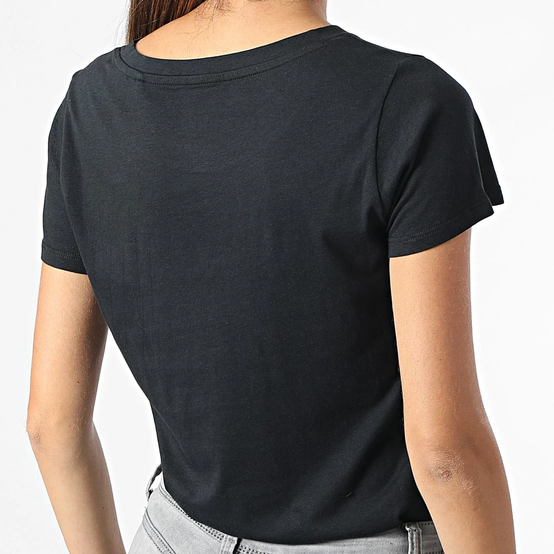 Remise 😀 Tee 👚 Shirt Femme Ticia Noir de Teddy Smith 🥰 6 Remise 😀 Tee 👚 Shirt Femme Ticia Noir de Teddy Smith 🥰 – Image 4