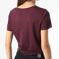 Tout neuf 🌟 Tee 👕 Shirt Femme Ticia Bordeaux de Teddy Smith ❤️ -Teddy Smith Soldes 2023 teddy smith 328211 31015333D 742C 20220719T145848 04
