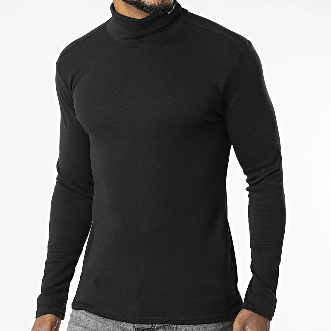 Budget 🔥 Pull Col Roulé Vascon 11016056D Noir de Teddy Smith 😍 3 Budget 🔥 Pull Col Roulé Vascon 11016056D Noir de Teddy Smith 😍