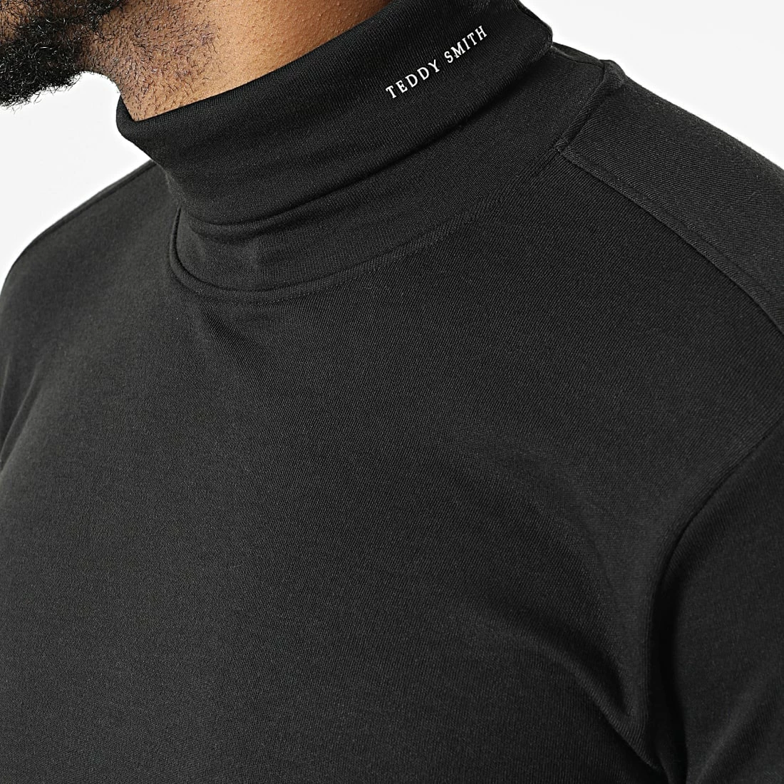 Budget 🔥 Pull Col Roulé Vascon 11016056D Noir de Teddy Smith 😍 4 Budget 🔥 Pull Col Roulé Vascon 11016056D Noir de Teddy Smith 😍 – Image 2