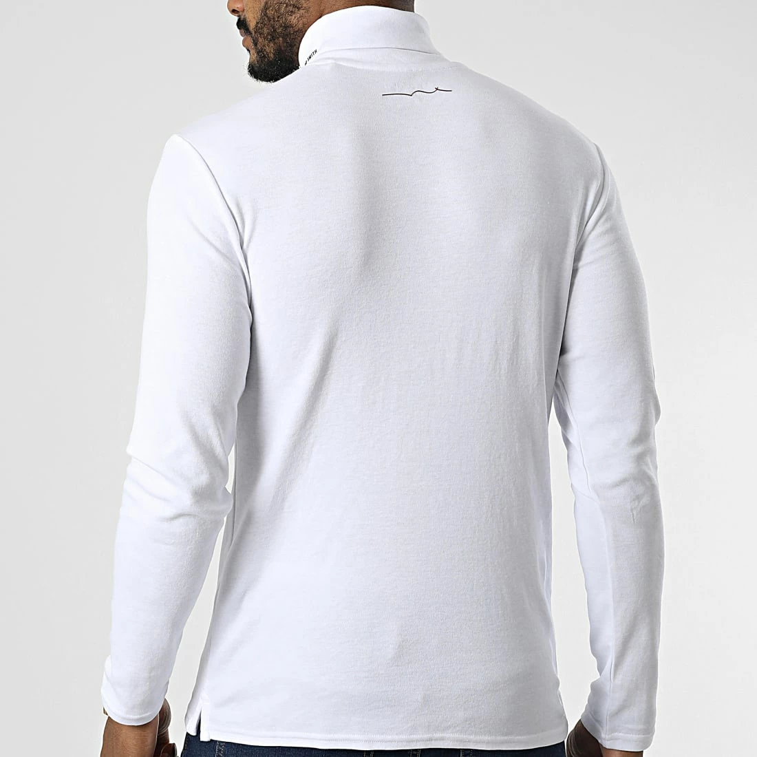 Meilleure affaire ⭐ Pull Col Roulé Vascon 11016056D Blanc de Teddy Smith ✔️ 6 Meilleure affaire ⭐ Pull Col Roulé Vascon 11016056D Blanc de Teddy Smith ✔️ – Image 4