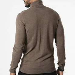 Coupon 💯 Pull Col Roulé Loki Recycled 11515577D Marron Kaki de Teddy Smith 👍 -Teddy Smith Soldes 2023 teddy smith 328351 11515577D 589A 20220721T160249 04