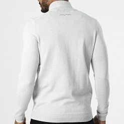 Sortie 👍 Pull Col Zippé Marty 2 Gris de Teddy Smith 🌟 -Teddy Smith Soldes 2023 teddy smith 328359 11516067D 267 20220721T160140 04