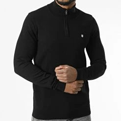 Promo 🥰 Pull Col Zippé Marty 2 Noir de Teddy Smith 🔥 -Teddy Smith Soldes 2023 teddy smith 328361 11516067D 133A 20220721T155931 03