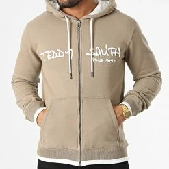 Coupon ✨ Sweat Zippé Capuche Giclass 10913638D Beige de Teddy Smith 😍 -Teddy Smith Soldes 2023 teddy smith 329687 10913638D 268A1 20220729T151805 03