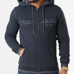 Les meilleures critiques de 🤩 Sweat Zippé Capuche Giclass 10913638D Bleu Marine de Teddy Smith 🥰 -Teddy Smith Soldes 2023 teddy smith 329688 10913638D 303J0 20220729T152952 03
