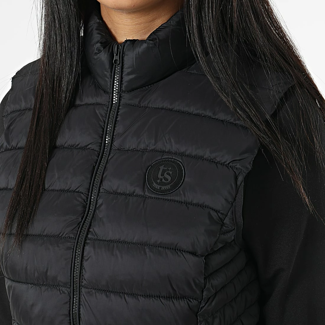 Meilleure affaire 💯 Doudoune Sans Manches Femme Terry 2 Noir de Teddy Smith 😉 4 Meilleure affaire 💯 Doudoune Sans Manches Femme Terry 2 Noir de Teddy Smith 😉 – Image 2