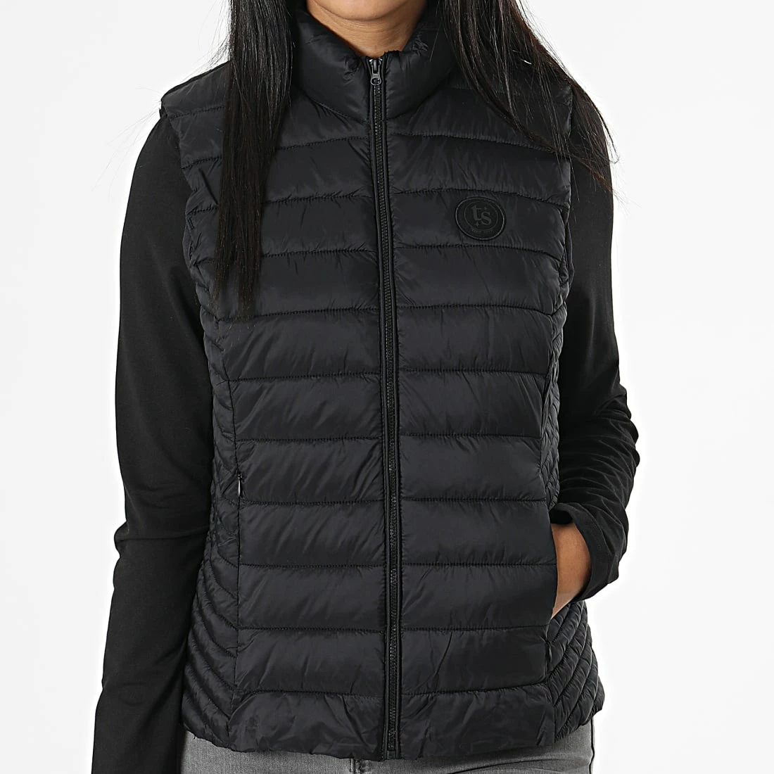 Meilleure affaire 💯 Doudoune Sans Manches Femme Terry 2 Noir de Teddy Smith 😉 5 Meilleure affaire 💯 Doudoune Sans Manches Femme Terry 2 Noir de Teddy Smith 😉 – Image 3