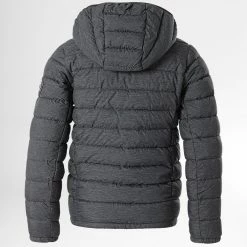 Acheter 😀 Doudoune Capuche Enfant Blighter Gris Anthracite Chiné de Teddy Smith 😀 -Teddy Smith Soldes 2023 teddy smith 330849 62005855D 125A 20220812T142508 04