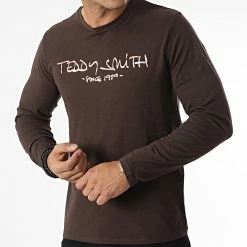 Les meilleures critiques de 🔔 Tee 👚 Shirt Manches Longues Ticlass Basic Marron de Teddy Smith 🎁 -Teddy Smith Soldes 2023 teddy smith 331165 11014748D 590A 20220805T145620 03