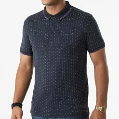 De gros 🎁 Polo Manches Courtes Pasy 2 Bleu Marine de Teddy Smith 🎉