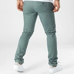 Tout neuf ❤️ Pantalon Chino 10115957D Vert Gris de Teddy Smith ⌛ -Teddy Smith Soldes 2023 teddy smith 332770 10115957D 474 20220818T122727 04