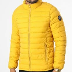 Le moins cher ✨ Doudoune Blight Jaune de Teddy Smith 🥰