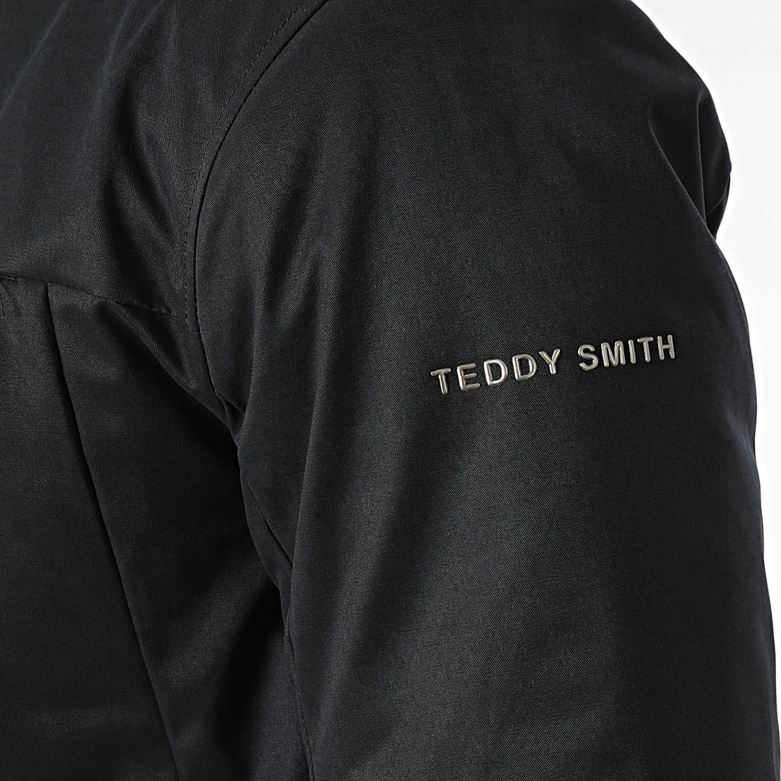 Nouveau 👏 Parka Capuche Fourrure Herman Noir de Teddy Smith 😍 4 Nouveau 👏 Parka Capuche Fourrure Herman Noir de Teddy Smith 😍 – Image 2