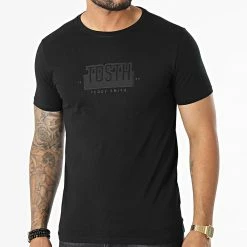 Meilleure affaire ⌛ Tee 👕 Shirt Jake Noir de Teddy Smith ⭐