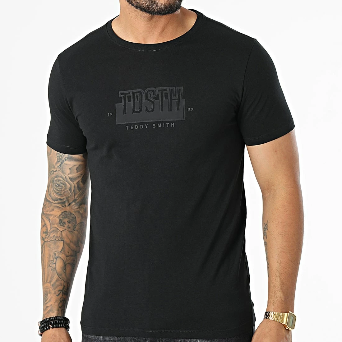 Meilleure affaire ⌛ Tee 👕 Shirt Jake Noir de Teddy Smith ⭐ 3 Meilleure affaire ⌛ Tee 👕 Shirt Jake Noir de Teddy Smith ⭐