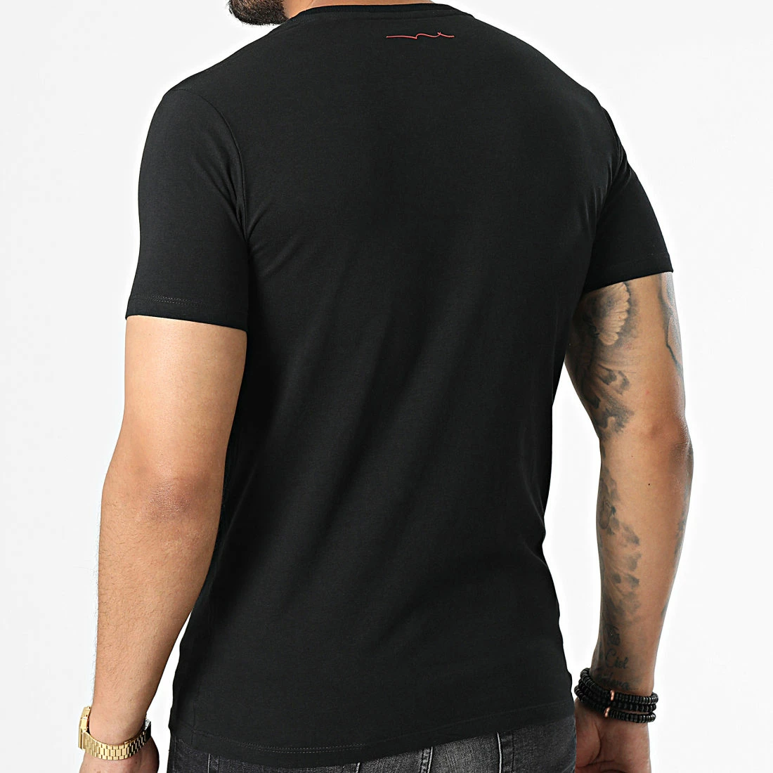 Meilleure affaire ⌛ Tee 👕 Shirt Jake Noir de Teddy Smith ⭐ 6 Meilleure affaire ⌛ Tee 👕 Shirt Jake Noir de Teddy Smith ⭐ – Image 4