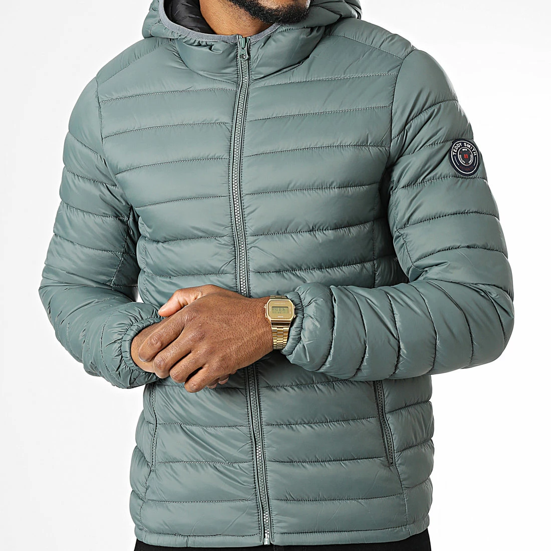 Remise ⌛ Doudoune Capuche Blighter Vert Kaki de Teddy Smith 😉 3 Remise ⌛ Doudoune Capuche Blighter Vert Kaki de Teddy Smith 😉