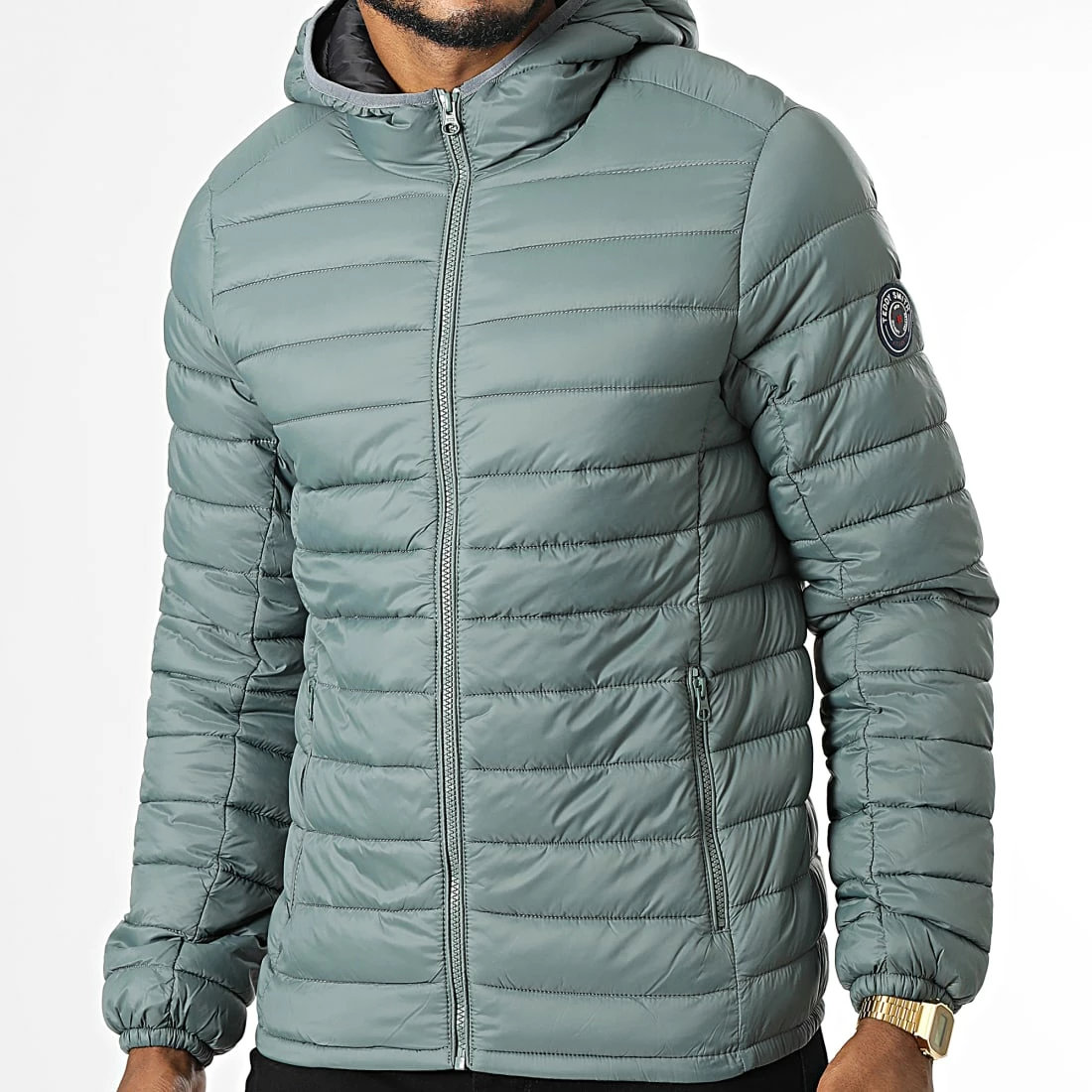 Remise ⌛ Doudoune Capuche Blighter Vert Kaki de Teddy Smith 😉 5 Remise ⌛ Doudoune Capuche Blighter Vert Kaki de Teddy Smith 😉 – Image 3