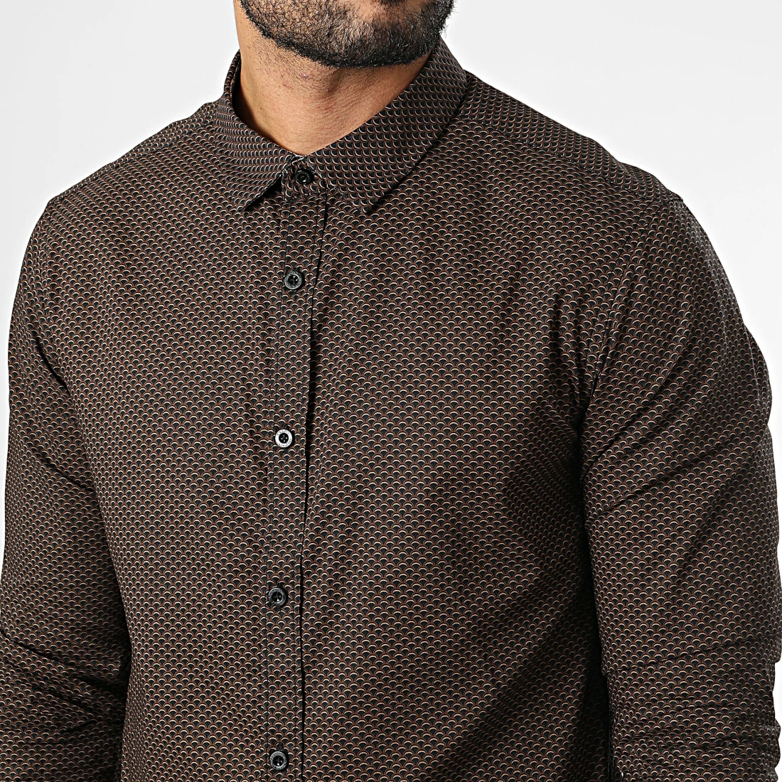 Acheter 🎉 Chemise Manches Longues 10711547D Marron de Teddy Smith 🧨 4 Acheter 🎉 Chemise Manches Longues 10711547D Marron de Teddy Smith 🧨 – Image 2