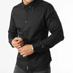 Tout neuf ⌛ Chemise Manches Longues Volt 2 10715700D Noir de Teddy Smith 🔥 -Teddy Smith Soldes 2023 teddy smith 335340 10715700D 133A 20220908T120519 03