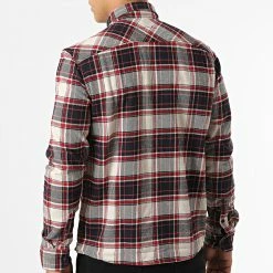 Top 10 😍 Surchemise A Carreaux Valentin Bordeaux Beige Bleu Marine de Teddy Smith 😉 -Teddy Smith Soldes 2023 teddy smith 335809 10716022D 737C 20220906T153154 04