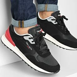 Teddy Smith Soldes 2023 20 Acheter ✔️ Baskets 71493 Black Red de Teddy Smith ✔️