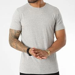 Teddy Smith Soldes 2023 32 Acheter ✨ Tee 👚 Shirt Nark Gris Chiné de Teddy Smith 😍