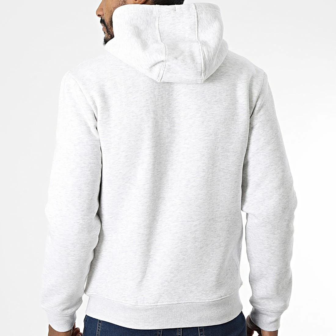 Acheter 🤩 Sweat Capuche Zippé Nail Blanc Chiné de Teddy Smith 👍 6 Acheter 🤩 Sweat Capuche Zippé Nail Blanc Chiné de Teddy Smith 👍 – Image 4