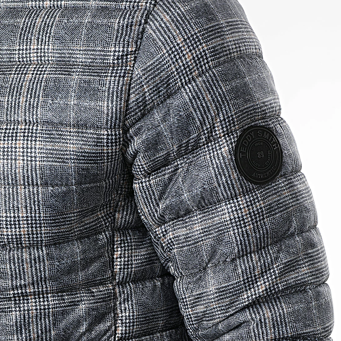 Acheter 🎉 Doudoune Capuche A Carreaux Blighter Gris Anthracite de Teddy Smith 🛒 4 Acheter 🎉 Doudoune Capuche A Carreaux Blighter Gris Anthracite de Teddy Smith 🛒 – Image 2