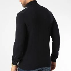 Top 10 💯 Pull Col Roulé Loki Bleu Marine de Teddy Smith ❤️ -Teddy Smith Soldes 2023 teddy smith 339664 11515577D 351 20221020T143019 04