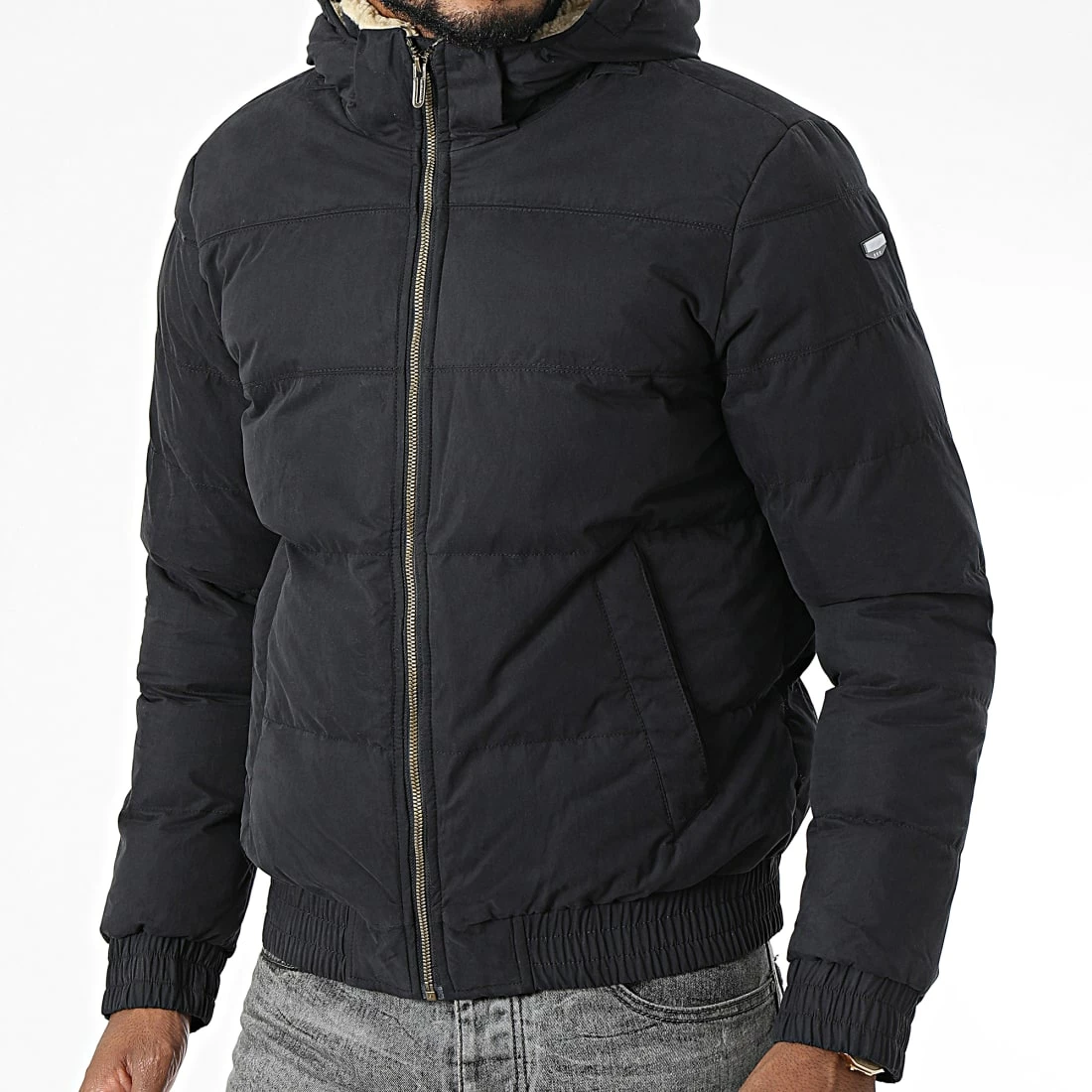 Promo 🎉 Blouson Capuche Jairo Noir de Teddy Smith ⌛ 5 Promo 🎉 Blouson Capuche Jairo Noir de Teddy Smith ⌛ – Image 3