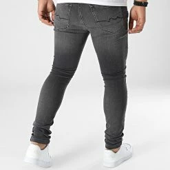 Tout neuf 💯 Jean Skinny 10115995D Gris Anthracite de Teddy Smith 👍 -Teddy Smith Soldes 2023 teddy smith 341035 10115995D 168U 20221010T160451 04