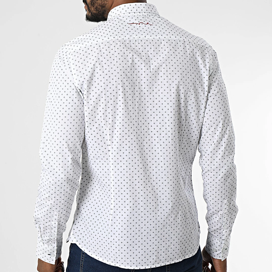 Acheter 😍 Chemise Manches Longues Carton 10711547D Blanc de Teddy Smith ❤️ 6 Acheter 😍 Chemise Manches Longues Carton 10711547D Blanc de Teddy Smith ❤️ – Image 4