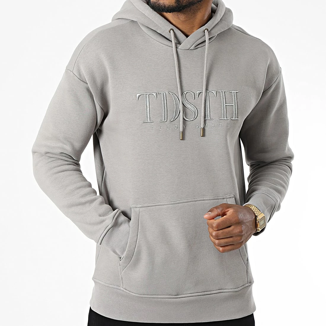 Grosses soldes 👏 Sweat Capuche 10816035D Gris de Teddy Smith 💯 5 Grosses soldes 👏 Sweat Capuche 10816035D Gris de Teddy Smith 💯 – Image 3