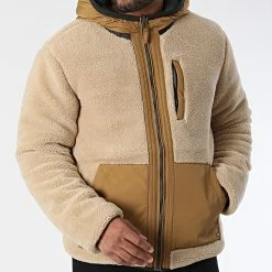 Grosses soldes ❤️ Doudoune Capuche Réversible Soft 12016085D Beige Gris Anthracite de Teddy Smith 🛒 -Teddy Smith Soldes 2023 teddy smith 341298 12016085D 218C 20221007T160134 03