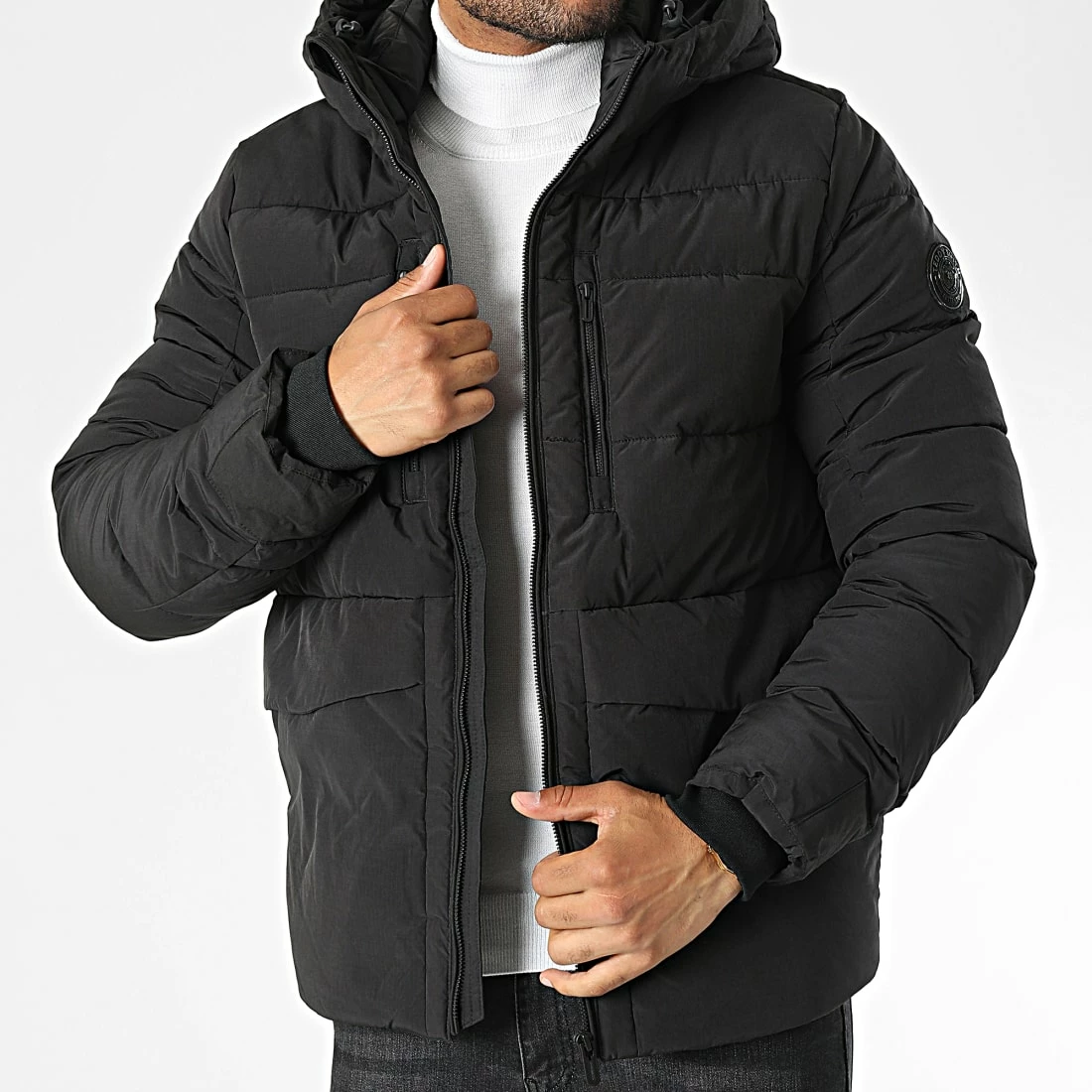 Meilleure affaire ⌛ Doudoune Capuche Orion Noir de Teddy Smith 🎁 3 Meilleure affaire ⌛ Doudoune Capuche Orion Noir de Teddy Smith 🎁