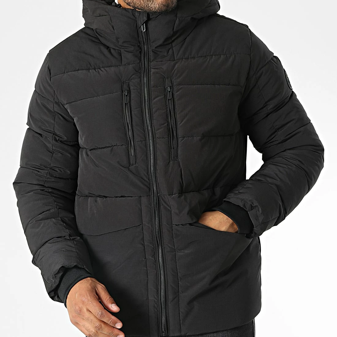 Meilleure affaire ⌛ Doudoune Capuche Orion Noir de Teddy Smith 🎁 5 Meilleure affaire ⌛ Doudoune Capuche Orion Noir de Teddy Smith 🎁 – Image 3