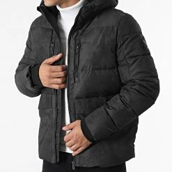 Acheter 😍 Doudoune Capuche Orion Vert Kaki de Teddy Smith ✨