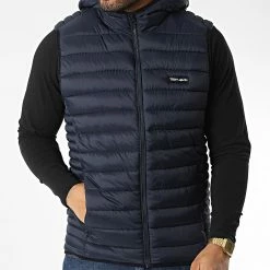 Grosses soldes ✨ Doudoune Sans Manches A Capuche Terry Bleu Marine de Teddy Smith 😉 -Teddy Smith Soldes 2023 teddy smith 344251 12015786D 303J 20221020T144805 03