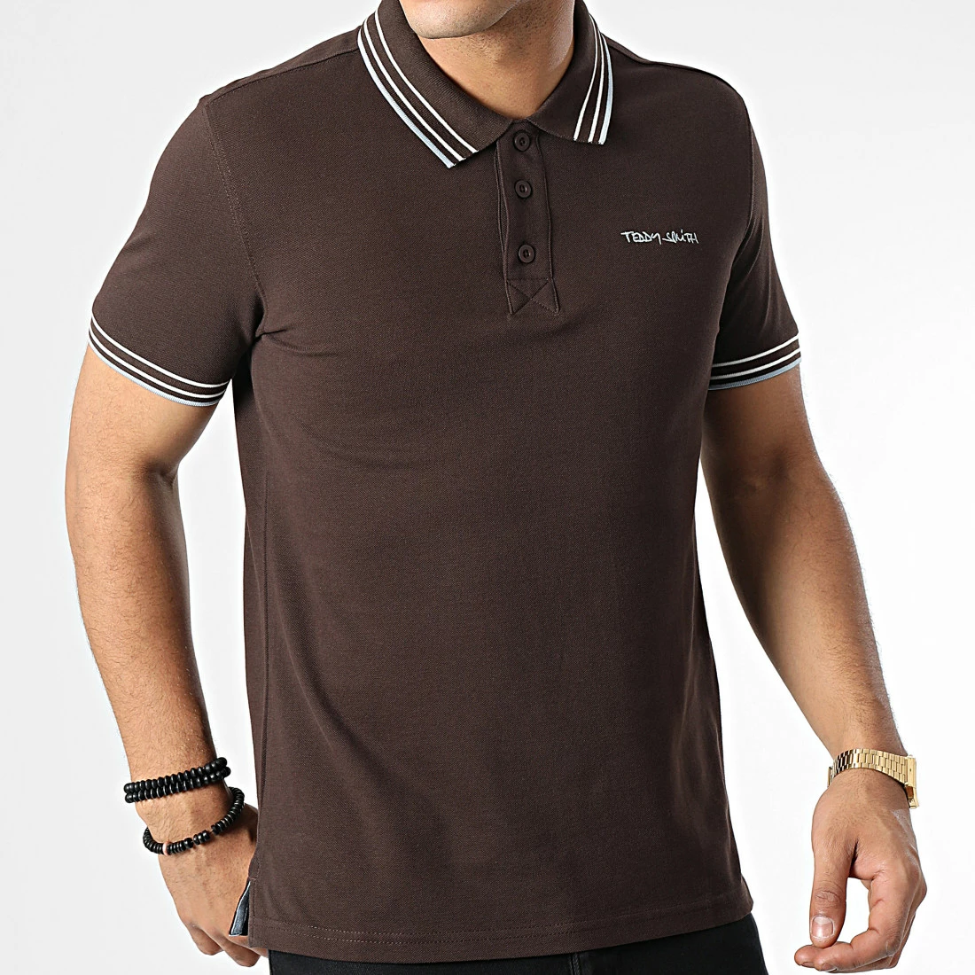 Meilleure vente 👏 Polo Manches Courtes Pasian Marron de Teddy Smith ❤️ 5 Meilleure vente 👏 Polo Manches Courtes Pasian Marron de Teddy Smith ❤️ – Image 3