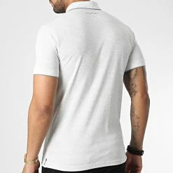 Nouveau 👍 Polo Manches Courtes Pasian Gris Clair Chiné de Teddy Smith 👍 -Teddy Smith Soldes 2023 teddy smith 346677 11306339D 267C2 20221109T160500 04