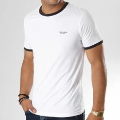 Meilleur prix 🛒 Tee 👚 Shirt The Blanc de Teddy Smith 🛒